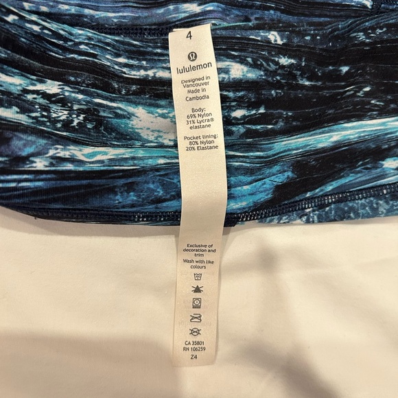 Lululemon Wunder Under Cropped Leggings - Picture 6 of 6